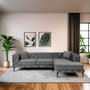 Atelier Del Sofa Como Eco Right - Antracita, Negro